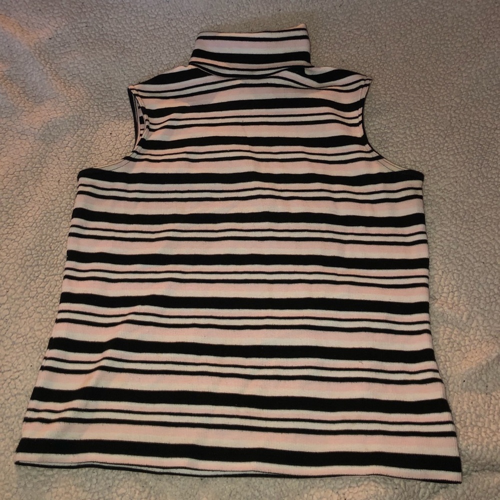 Turtle Neck Tank Top